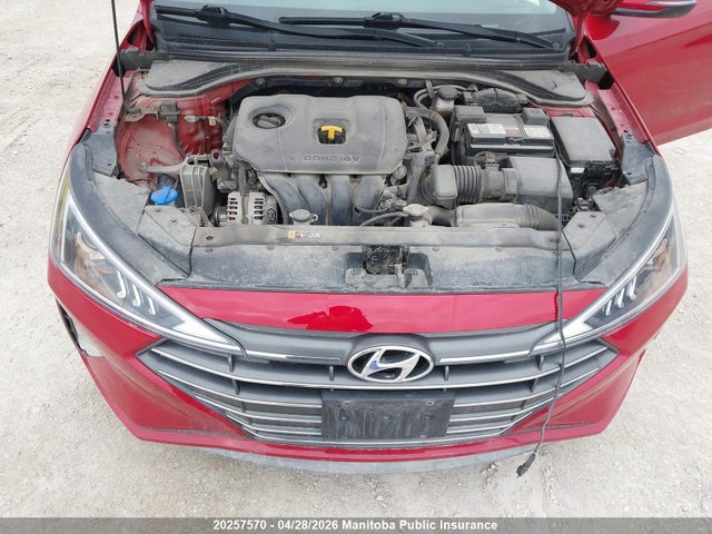 2020 Hyundai Elantra Preferred მანქანა იყიდება აუქციონზე, vin: KMHD84LF8LU086488, აუქციონის ნომერი: 20257570