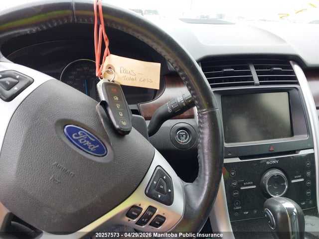 2013 Ford Edge Limited მანქანა იყიდება აუქციონზე, vin: 2FMDK4KC1DBA19196, აუქციონის ნომერი: 20257573