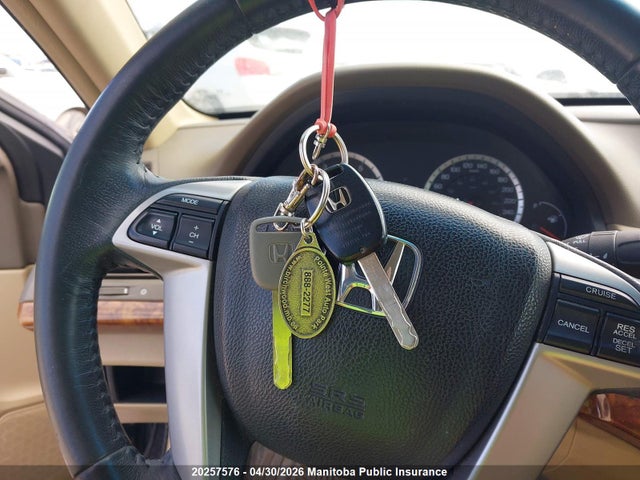 20257576 :رقم المزاد ، 1HGCP36848A800833 vin ، 2008 Honda Accord Ex-l V6 مزاد بيع