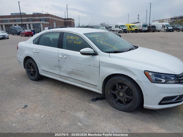 Aukcja sprzedaży 2017 Volkswagen Passat 1.8 Tsi, vin: 1VWAT7A37HC068896, numer aukcji: 20257615