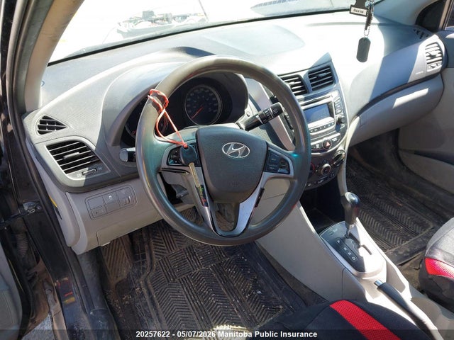 2017 Hyundai Accent Gl მანქანა იყიდება აუქციონზე, vin: KMHCT4AE6HU184558, აუქციონის ნომერი: 20257622