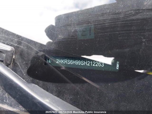 Aukcja sprzedaży 2025 Honda Cr-v Touring Hybrid, vin: 2HKRS6H99SH212263, numer aukcji: 20257625