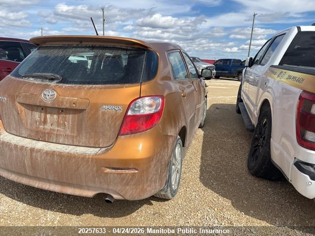 2009 Toyota Matrix მანქანა იყიდება აუქციონზე, vin: 2T1KU40EX9C039407, აუქციონის ნომერი: 20257633