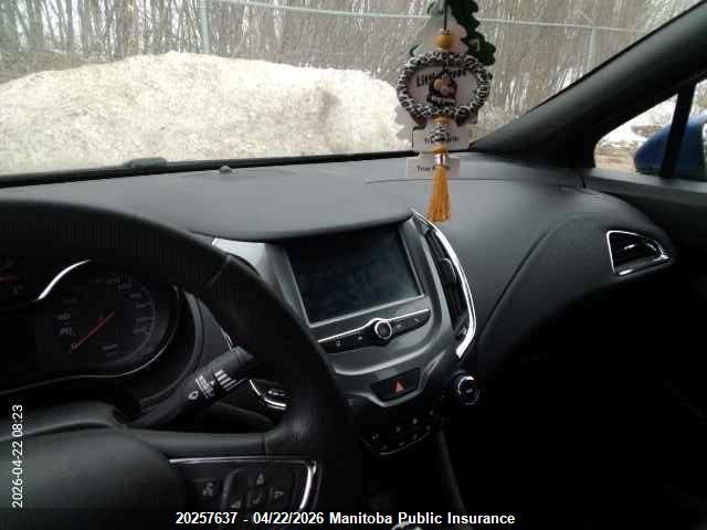 1G1BE5SM7J7128146 Chevrolet Cruze Lt Turbo