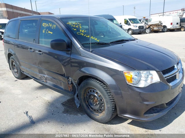 2C4RDGBG2GR347439 Dodge Grand Caravan Se