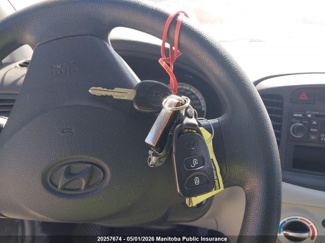 2008 Hyundai Accent Gls მანქანა იყიდება აუქციონზე, vin: KMHCN45C38U269232, აუქციონის ნომერი: 20257674
