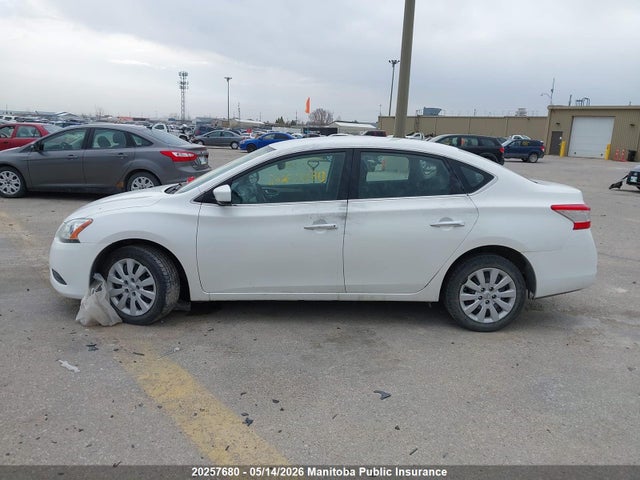Продажа на аукционе авто 2015 Nissan Sentra 1.8 S, vin: 3N1AB7AP3FL646473, номер лота: 20257680