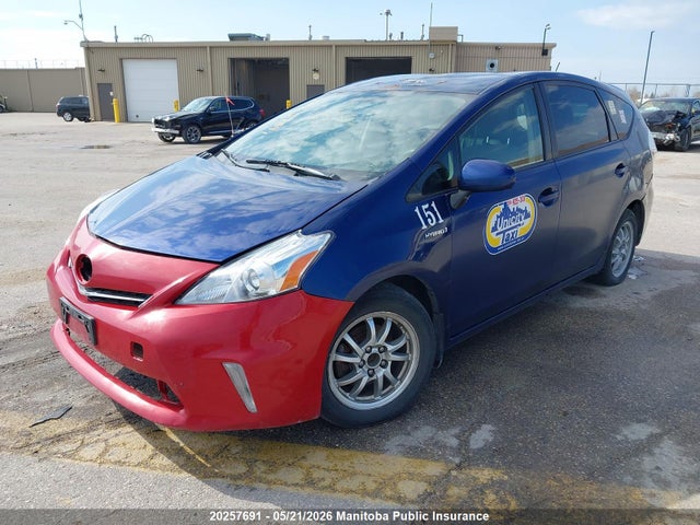 20257691 :رقم المزاد ، JTDZN3EU1EJ003867 vin ، 2014 Toyota Prius V مزاد بيع