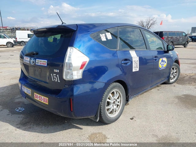 20257691 :رقم المزاد ، JTDZN3EU1EJ003867 vin ، 2014 Toyota Prius V مزاد بيع