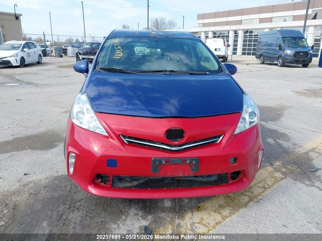20257691 :رقم المزاد ، JTDZN3EU1EJ003867 vin ، 2014 Toyota Prius V مزاد بيع