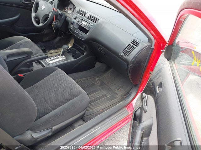20257695 :رقم المزاد ، 1HGEM22295L808312 vin ، 2005 Honda Civic Se مزاد بيع