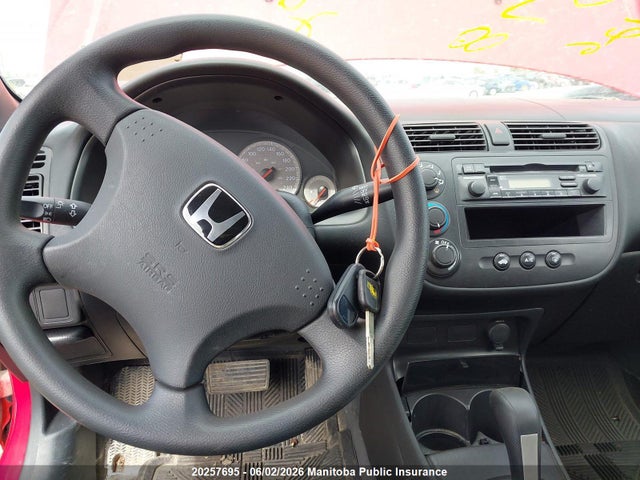 20257695 :رقم المزاد ، 1HGEM22295L808312 vin ، 2005 Honda Civic Se مزاد بيع