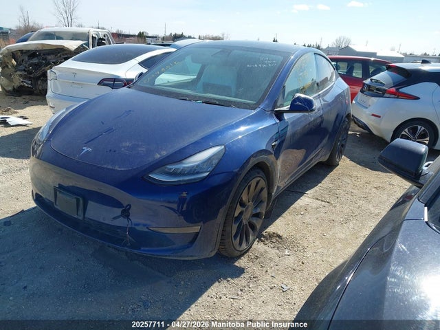 5YJYGDEF7LF016009 Tesla Model Y 75d Performance