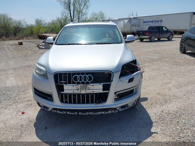 2013 Audi Q7 V6 მანქანა იყიდება აუქციონზე, vin: WA1CGCFE4DD007698, აუქციონის ნომერი: 20257713
