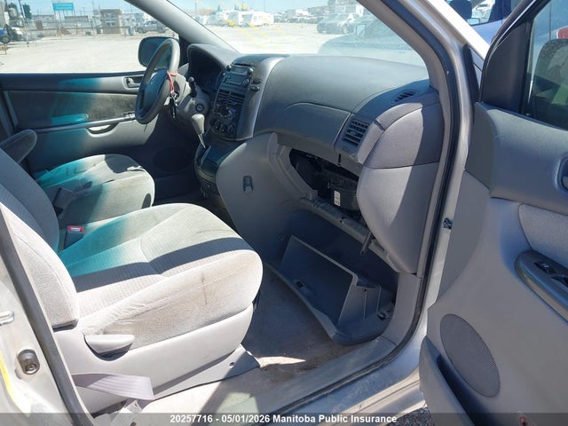 2008 Toyota Sienna Ce V6 მანქანა იყიდება აუქციონზე, vin: 5TDZK29C58S176125, აუქციონის ნომერი: 20257716