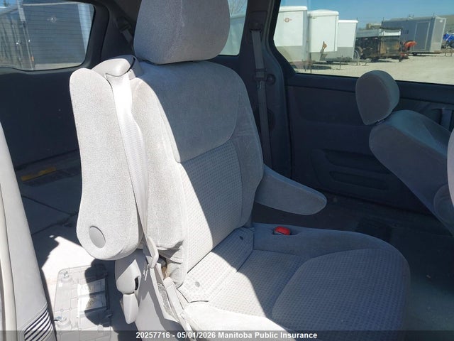 2008 Toyota Sienna Ce V6 მანქანა იყიდება აუქციონზე, vin: 5TDZK29C58S176125, აუქციონის ნომერი: 20257716