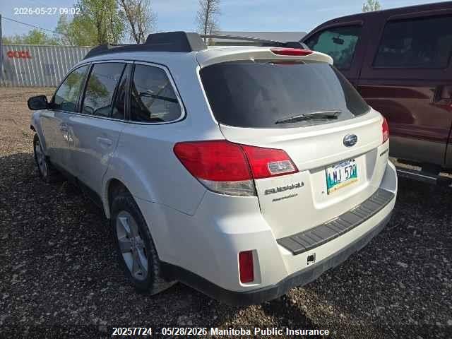 20257724 :رقم المزاد ، 4S4BRCCC2D3259577 vin ، 2013 Subaru Outback 2.5i مزاد بيع