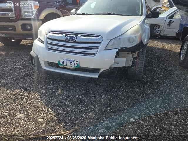 20257724 :رقم المزاد ، 4S4BRCCC2D3259577 vin ، 2013 Subaru Outback 2.5i مزاد بيع