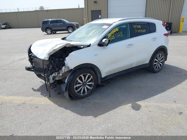 20257728 :رقم المزاد ، KNDPNCAC9K7497568 vin ، 2019 Kia Sportage Ex مزاد بيع