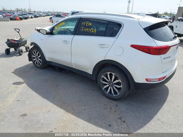 20257728 :رقم المزاد ، KNDPNCAC9K7497568 vin ، 2019 Kia Sportage Ex مزاد بيع