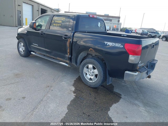 20257729 :رقم المزاد ، 5TBDV54168S498189 vin ، 2008 Toyota Tundra Sr5 V8 Crewmax مزاد بيع