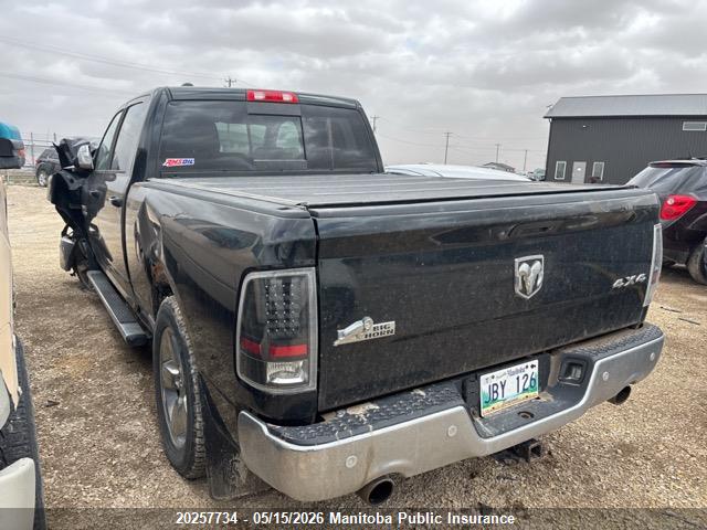20257734 :رقم المزاد ، 1C6RR7TM4FS687430 vin ، 2015 Dodge Ram 1500 Slt Crew Cab مزاد بيع