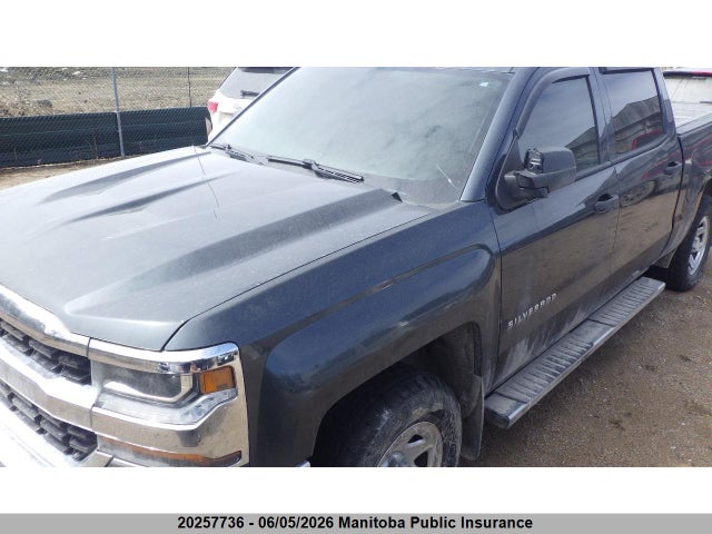 2017 Chevrolet Silverado 1500 Ls Crew Cab მანქანა იყიდება აუქციონზე, vin: 3GCUKNEC3HG473068, აუქციონის ნომერი: 20257736