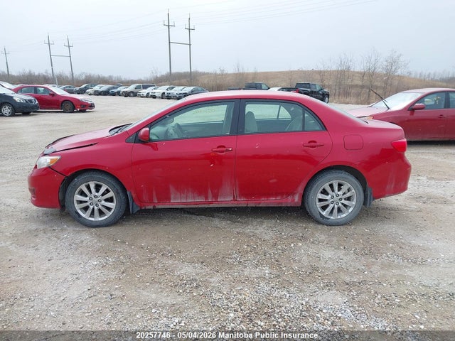 2009 Toyota Corolla Le მანქანა იყიდება აუქციონზე, vin: 2T1BU40E39C088609, აუქციონის ნომერი: 20257746