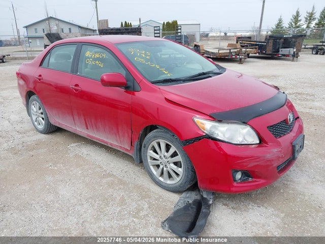 2009 Toyota Corolla Le მანქანა იყიდება აუქციონზე, vin: 2T1BU40E39C088609, აუქციონის ნომერი: 20257746