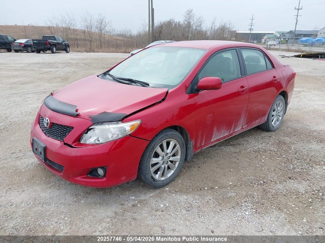 2009 Toyota Corolla Le მანქანა იყიდება აუქციონზე, vin: 2T1BU40E39C088609, აუქციონის ნომერი: 20257746