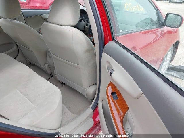 2009 Toyota Corolla Le მანქანა იყიდება აუქციონზე, vin: 2T1BU40E39C088609, აუქციონის ნომერი: 20257746
