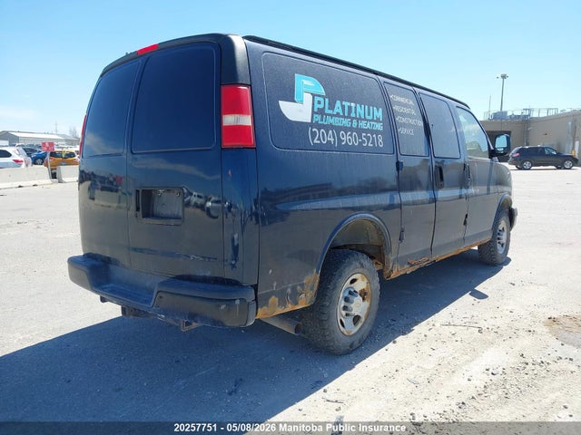 20257751 :رقم المزاد ، 1GCGG25U271135289 vin ، 2007 Chevrolet Express 2500 Cargo Van مزاد بيع