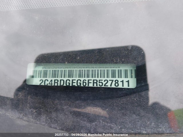 2C4RDGEG6FR527811 Dodge Grand Caravan R/t