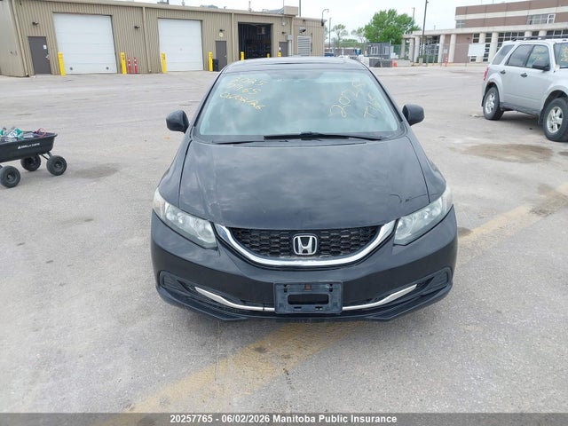 20257765 :رقم المزاد ، 2HGFB2F58DH104256 vin ، 2013 Honda Civic Ex مزاد بيع