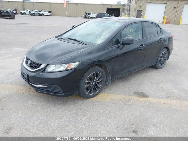 20257765 :رقم المزاد ، 2HGFB2F58DH104256 vin ، 2013 Honda Civic Ex مزاد بيع