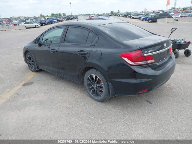 20257765 :رقم المزاد ، 2HGFB2F58DH104256 vin ، 2013 Honda Civic Ex مزاد بيع
