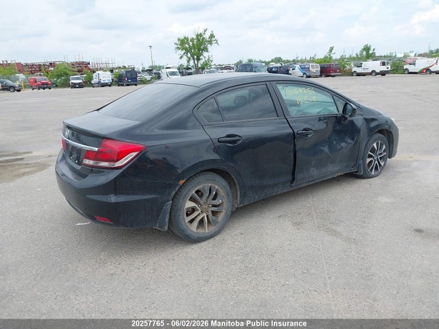 20257765 :رقم المزاد ، 2HGFB2F58DH104256 vin ، 2013 Honda Civic Ex مزاد بيع