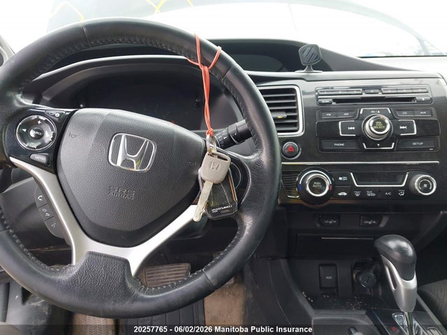 20257765 :رقم المزاد ، 2HGFB2F58DH104256 vin ، 2013 Honda Civic Ex مزاد بيع