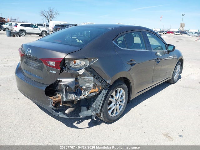 2016 Mazda Mazda3 Gs Sky მანქანა იყიდება აუქციონზე, vin: 3MZBM1V75GM286666, აუქციონის ნომერი: 20257767