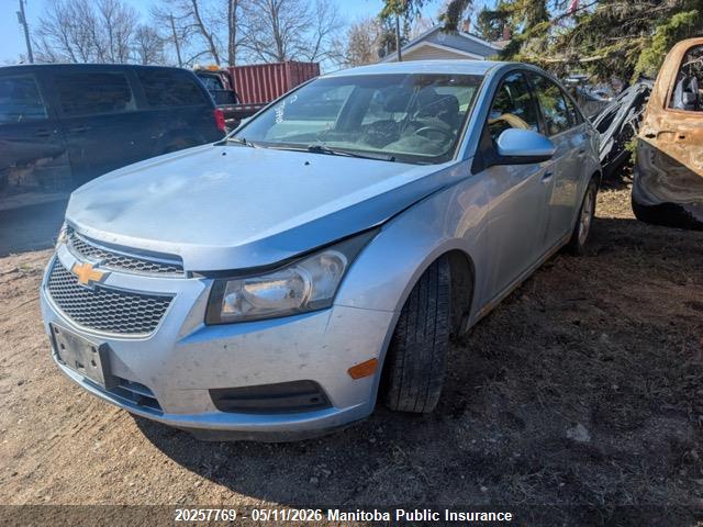 2012 Chevrolet Cruze Lt Turbo მანქანა იყიდება აუქციონზე, vin: 1G1PG5SC4C7180022, აუქციონის ნომერი: 20257769