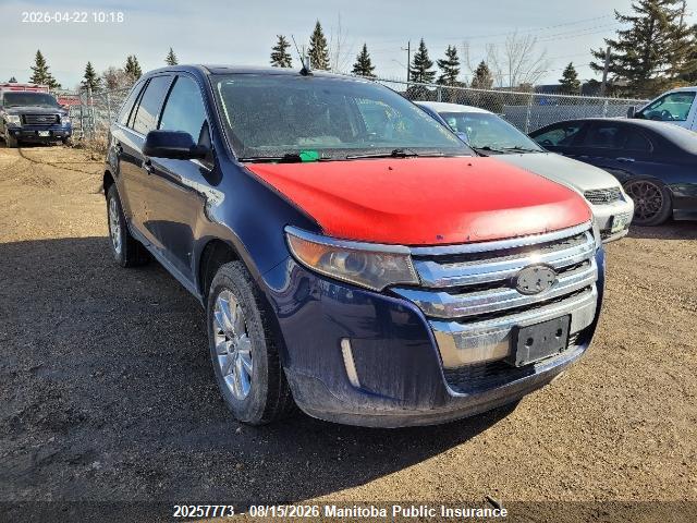 Aukcja sprzedaży 2012 Ford Edge Limited, vin: 2FMDK4KC7CBA24160, numer aukcji: 20257773