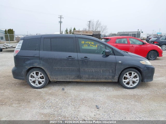 2006 Mazda 5 Mazda Gt მანქანა იყიდება აუქციონზე, vin: JM1CR293860113814, აუქციონის ნომერი: 20257776
