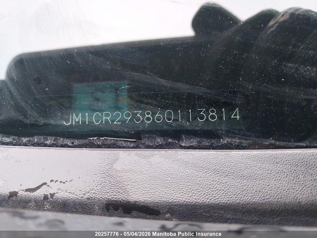 2006 Mazda 5 Mazda Gt მანქანა იყიდება აუქციონზე, vin: JM1CR293860113814, აუქციონის ნომერი: 20257776
