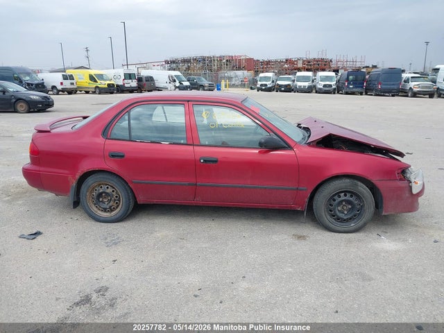 20257782 :رقم المزاد ، 2T1BR12EX1C834684 vin ، 2001 Toyota Corolla Ce مزاد بيع