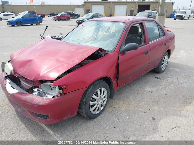20257782 :رقم المزاد ، 2T1BR12EX1C834684 vin ، 2001 Toyota Corolla Ce مزاد بيع