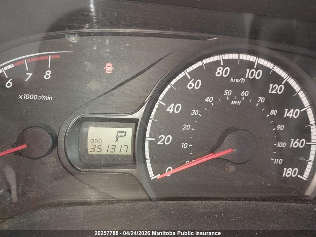 2012 Toyota Sienna Le V6 მანქანა იყიდება აუქციონზე, vin: 5TDKK3DC6CS213349, აუქციონის ნომერი: 20257788