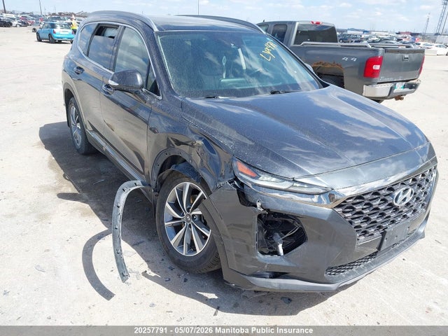 2020 Hyundai Santa Fe Luxury 2.0t მანქანა იყიდება აუქციონზე, vin: 5NMS3CAA8LH211136, აუქციონის ნომერი: 20257791