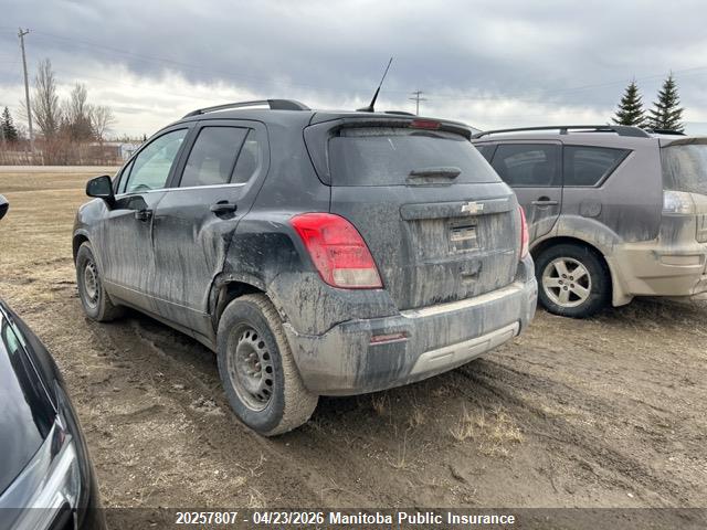 2014 Chevrolet Trax Lt მანქანა იყიდება აუქციონზე, vin: 3GNCJLEB3EL183224, აუქციონის ნომერი: 20257807