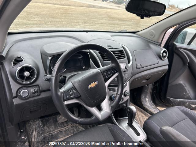 2014 Chevrolet Trax Lt მანქანა იყიდება აუქციონზე, vin: 3GNCJLEB3EL183224, აუქციონის ნომერი: 20257807