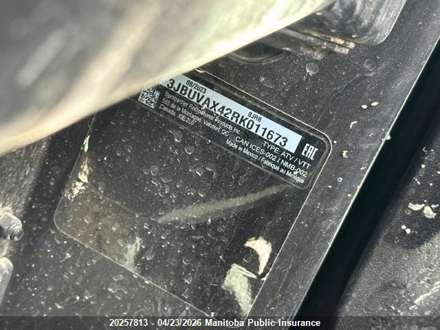 3JBUVAX42RK011673 Can-Am Defender Limited Cab Hd10